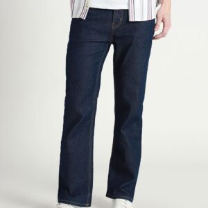 Men Bootcut Jeans with 5-Pocket Styling